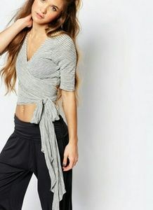 Versatile FP movement wrapped top